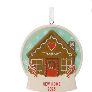 Hallmark Keepsake 2025 New Home Ceramic Ornament NEW